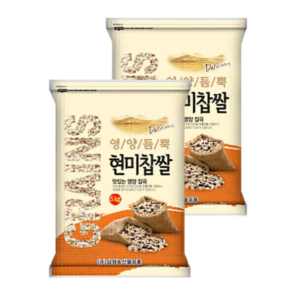 주식회사삼원농산 삼원농산 현미찹쌀 5kg 2개 2025년산