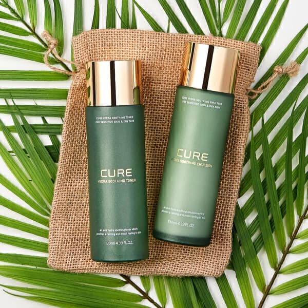 김정문알로에공식몰 김정문알로에 큐어 하이드라 수딩 토너+에멀젼 130ml - 최저가 24,130원