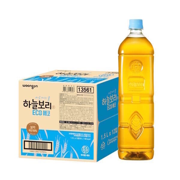 웅진푸드 하늘보리 Eco 무라벨 1.5Lx12 - 최저가 14,960원