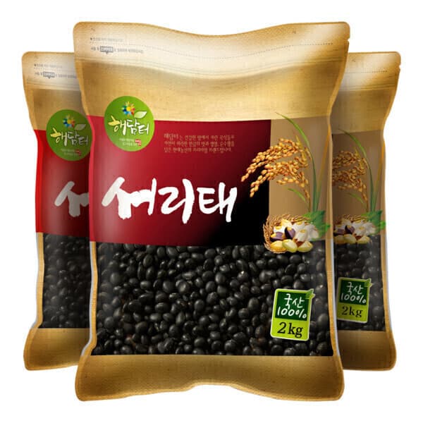 [현대농산] 국산 서리태 6kg 검은콩