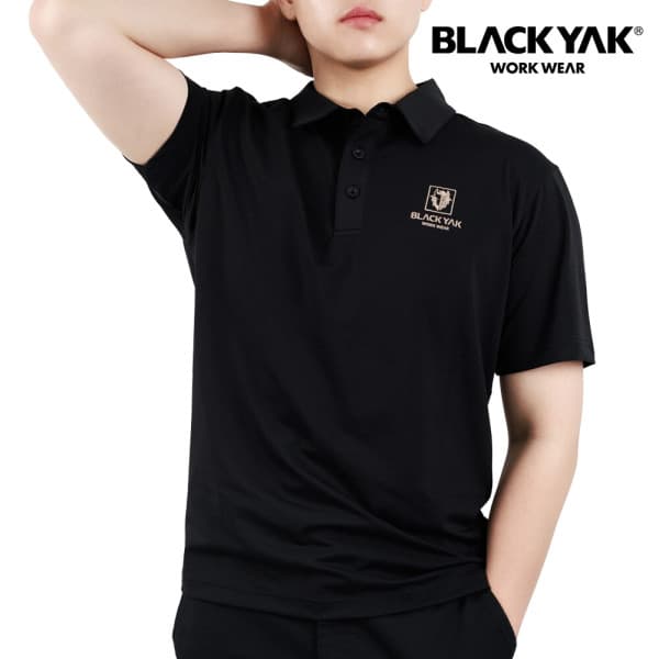 밀리엔 폴로 반팔티셔츠 냉감 카라 기능성