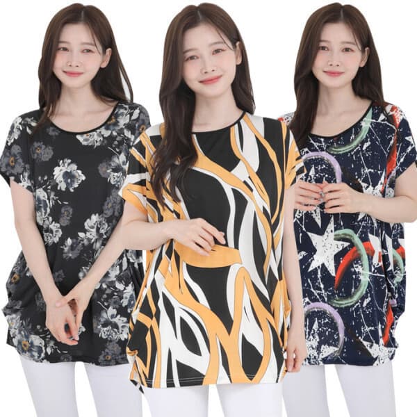 스타일샵간지 스타일샵간지 냉감 쿨 티셔츠 66~100 아이스 빅사이즈 - 최저가 6,900원