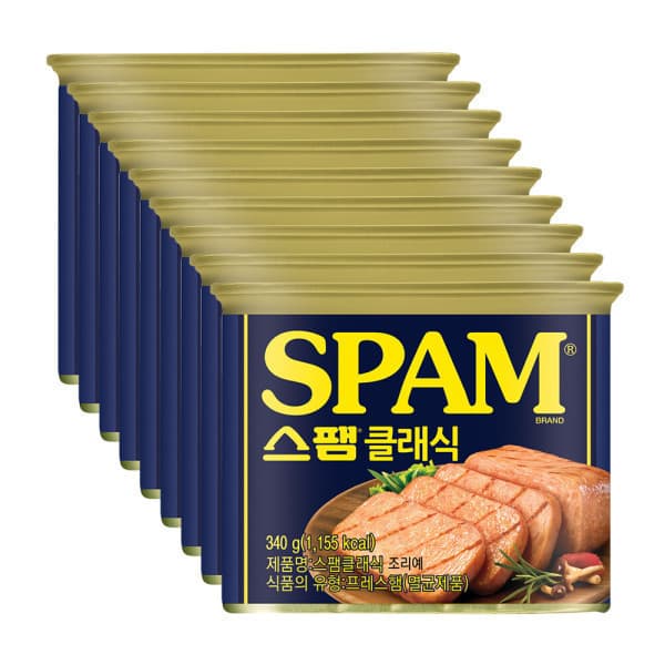 CJ제일제당-스타배송 스팸 클래식 340g x9개