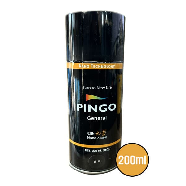 페인트마스터 제너럴 컬러리폼 핑고스프레이 200ml 블랙 화이트 - 최저가 21,000원
