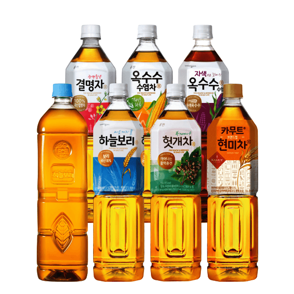 웅진푸드 12입+12입 하늘보리 옥수수수염차 카무트현미차 결명자차 외 차 7종 1.5L 골라담기