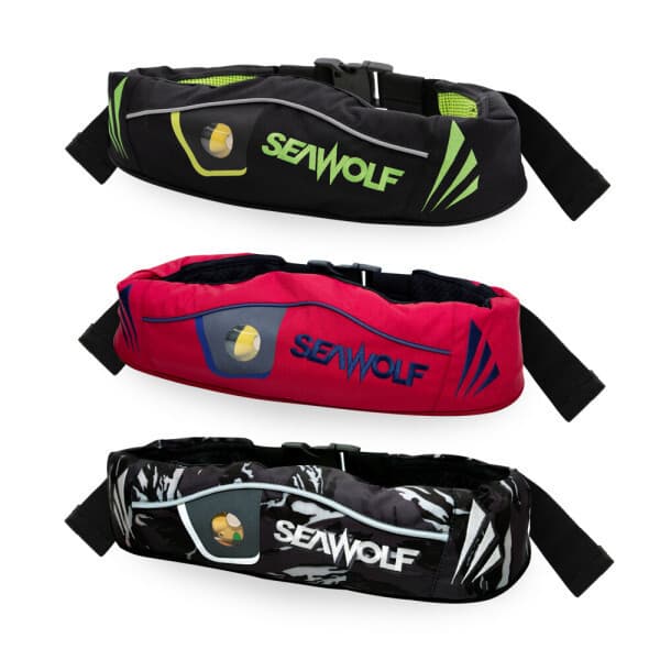 SEAWOLF HS-W03 허리벨트 착용성향상형 자동팽창식 구명조끼 - 최저가 153,000원