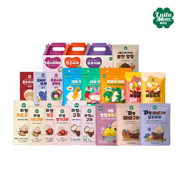 룰루맘(LulluMom) 룰루맘 신제품 보리차 리얼이구마 도라지배즙 빼빼구마 유아간식 - 최저가 32,900원
