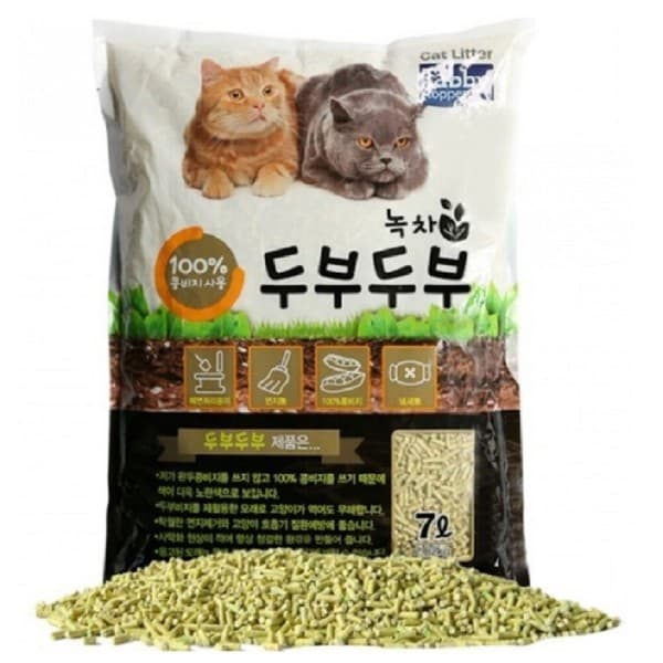 콩쥐맘 태비 두부두부 7L X 6개 녹차 - 최저가 34,900원