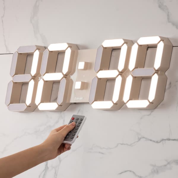 플랜에코 국산 그랑데 GPS 수신 대형 LED 벽시계 54cm - 최저가 349,000원