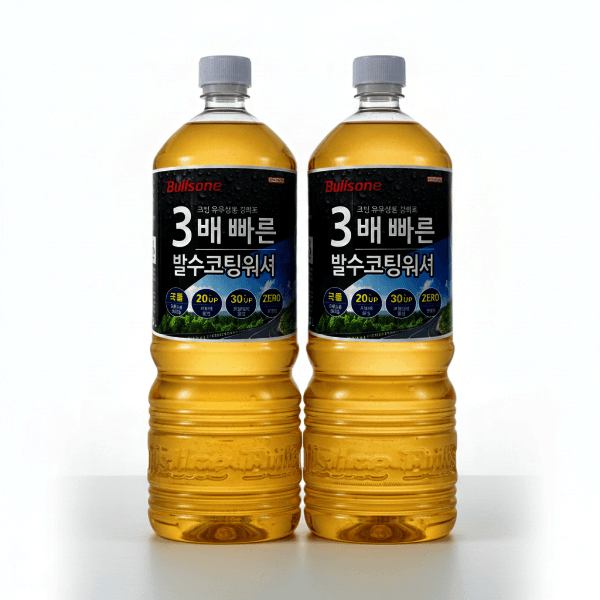 불스원스타배송 불스원 레인OK 발수코팅 에탄올워셔액 1.8L 2개