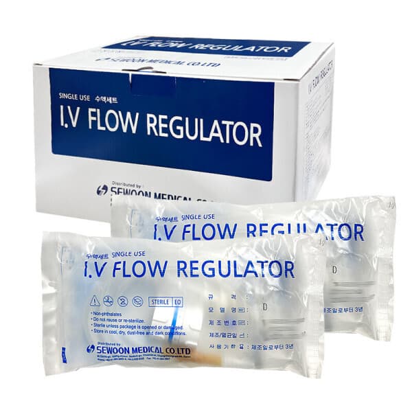 의료장터 세운 수액조절기 도시플로 30개 레귤레이터 IV Flow - 최저가 52,850원