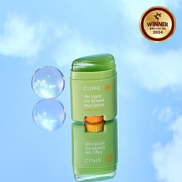 김정문알로에공식몰 김정문알로에 큐어 에어라이트UV쉴드선스틱 20g SPF50+/PA++++