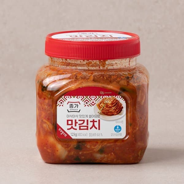 이마트몰쓱배송 종가 맛김치 1.2kg