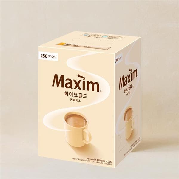 이마트몰쓱배송 맥심 화이트골드 커피믹스 250입