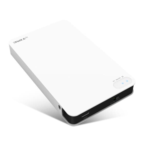 LD-당일발송- ipTIME 원터치 2.5인치 외장하드케이스 USB3.1 Gen2 STAT3 HDD3225 PLUS 화이트