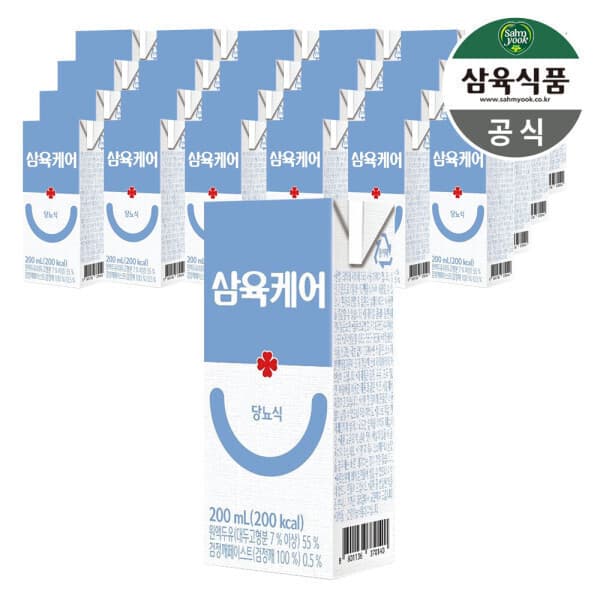 까까몰 삼육 케어 당뇨식 200ml 24팩 - 최저가 23,900원