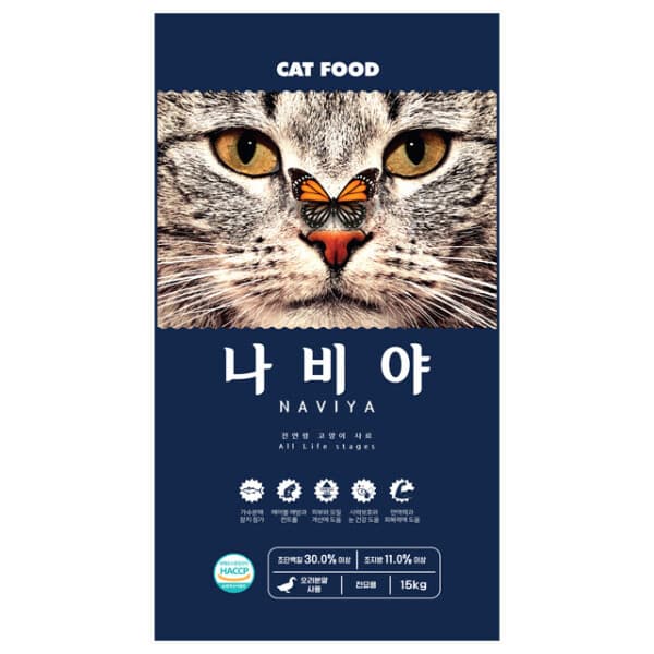 한양사료유통 나비야 고양이사료 15kg - 최저가 29,800원