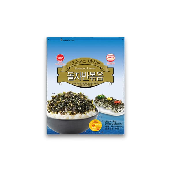바다모아_ 김자반 돌자반볶음 1KG 대용량 업소용 돌김자반