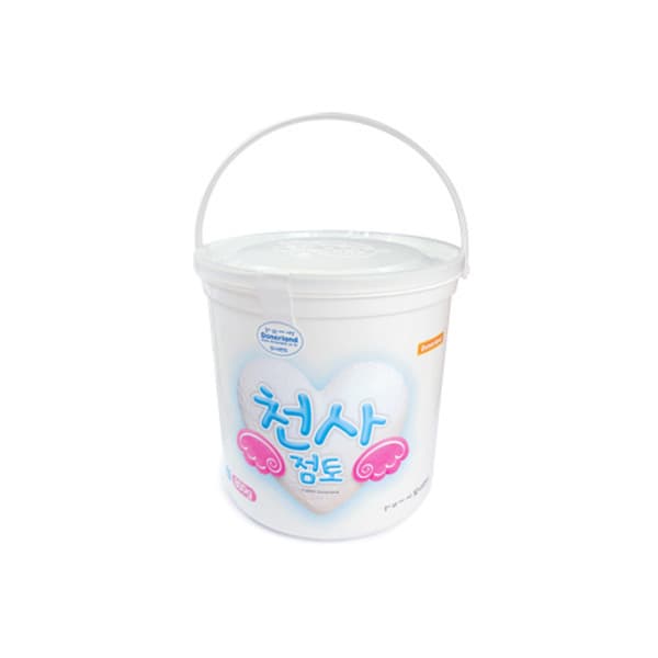 고루담 천사점토 800g 하양 가벼운 클레이