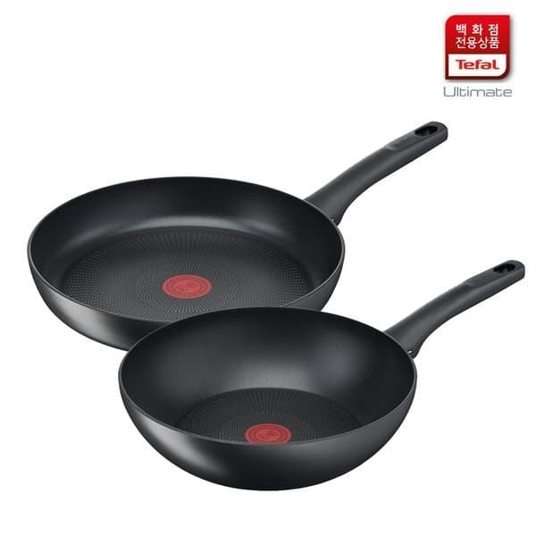 신세계백화점 테팔 얼티밋 후라이팬 28cm + 볶음팬 28cm