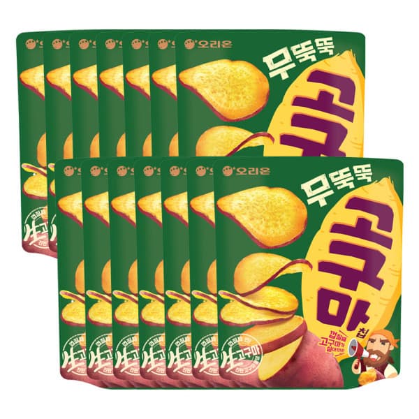 오리온-스타배송 오리온 무뚝뚝고구마칩 56g X 14개