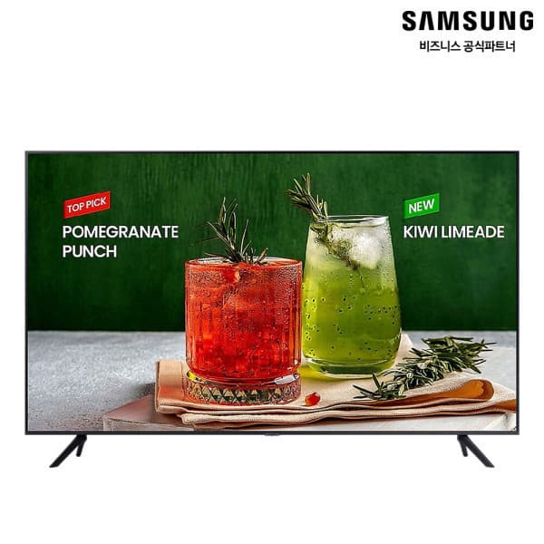 삼성온라인닷컴 43인치 4K UHD LED 스마트 TV 사이니지 1등급 LH43BEAHLBFXKR 스탠드형