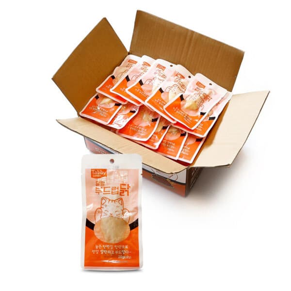 국민펫샵 테비 말랑 부드럽닭 20g x 100개 - 최저가 21,000원