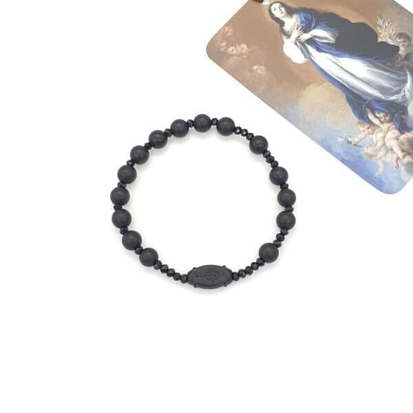 피터공방 무광 오닉스 6mm 묵주팔찌 천주교용품 - 최저가 17,000원