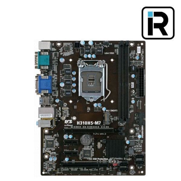 인리컴 H310H5-M7 소켓 1151v2 H310 칩셋 ECS 메인보드 - 최저가 35,500원