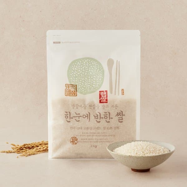 이마트몰쓱배송 한눈에 반한 쌀 3kg - 최저가 17,980원