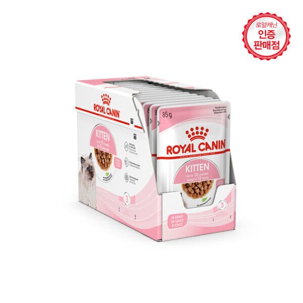 로얄캐닌온라인스토어 로얄캐닌 그레이비 파우치 키튼 인스팅티브 85g X 12P - 최저가 21,100원