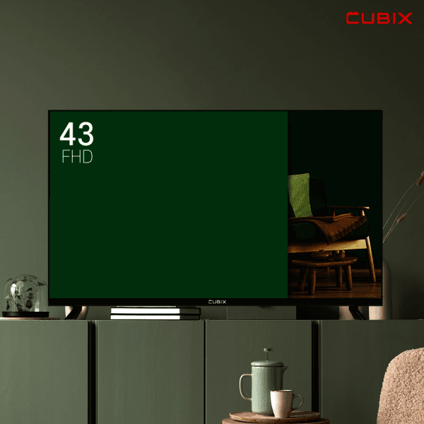 (주)큐빅스전자 큐빅스 109cm 43인치 FHD LED TV 1등급 CBXTV430FHD - 최저가 219,000원