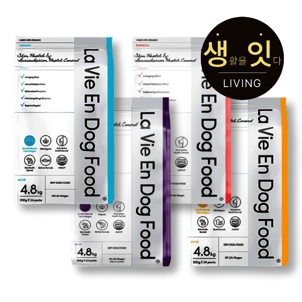 갤러리펫 라비앙독 4.8kg 가수분해 유기농 70% 연어/연어소고기/새우/오리 - 최저가 59,990원