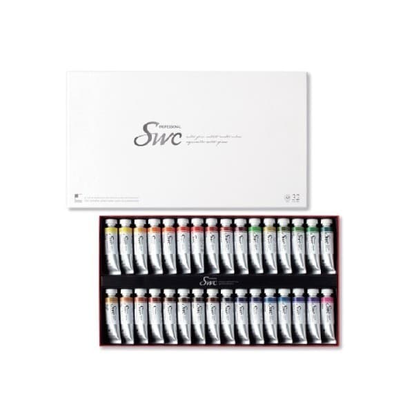 아트앤몰 신한 SWC 수채화물감 15ml 32색 세트 - 최저가 109,200원