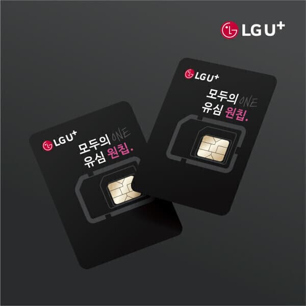 uinplus 유플러스 알뜰폰 유심 모두의 유심 원칩