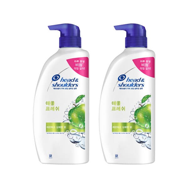 피앤지-스타배송 헤드앤숄더 애플 프레쉬 샴푸 850ml 2개 - 최저가 25,900원