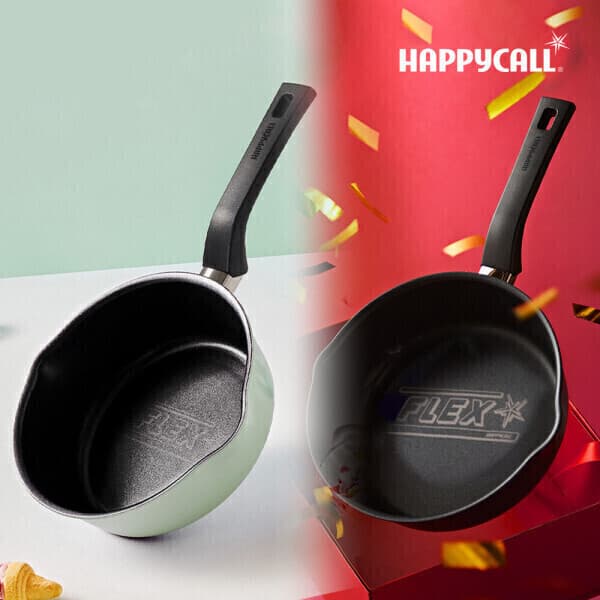 해피콜공식인증판매점 해피콜 플렉스팬 IH 와이드 인덕션 후라이팬 20/22cm 매트블랙/피스타치오 그린 - 최저가 19,860원