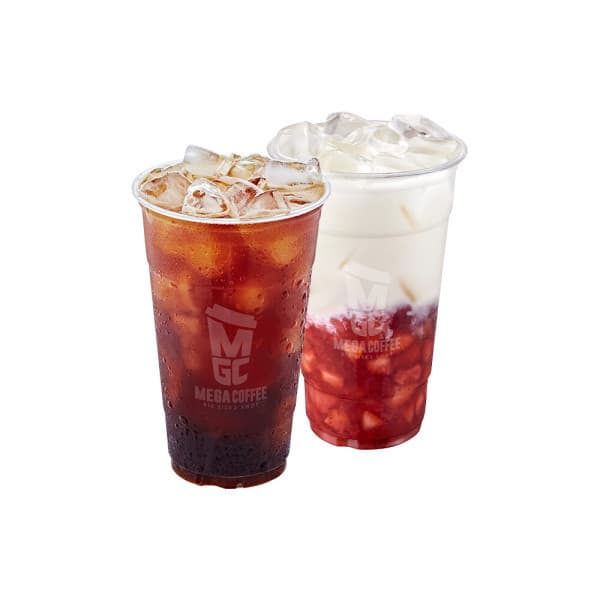 쿠프마케팅 메가MGC커피 달콤 아메 세트 ICE딸기라떼 ICE아메리카노 - 최저가 5,700원