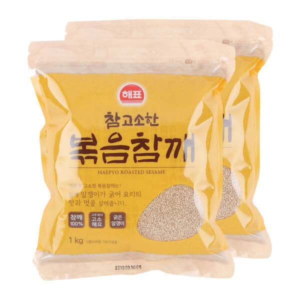 사조대림-스타배송 해표 참고소한 볶음참깨 2kg