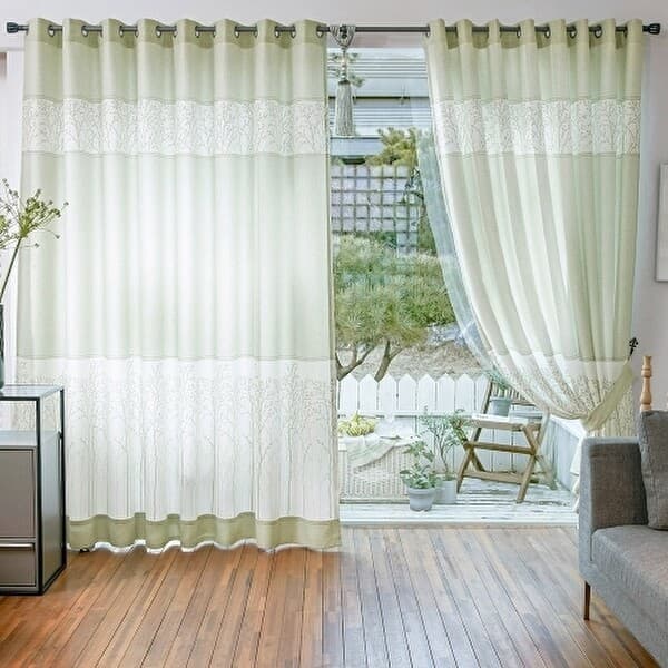 SK스토아TV쇼핑 지나송 포레스트 암막커튼 450x230cm - 최저가 79,000원