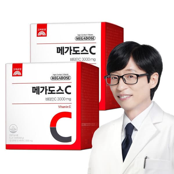 고려은단-헬스케어 메가도스C 3000 고함량 비타민C 100포 X 2개