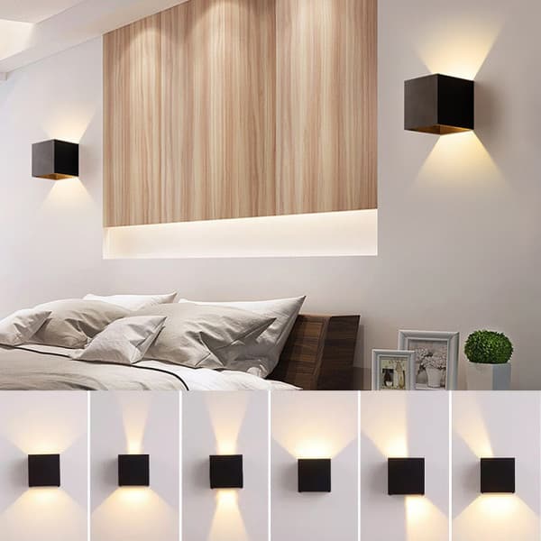 홍전기 LED 스퀘어 벽등 5W 각도조절 - 최저가 10,000원