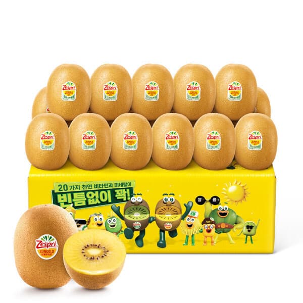 맛젤 제스프리 썬골드키위 3kg 22입