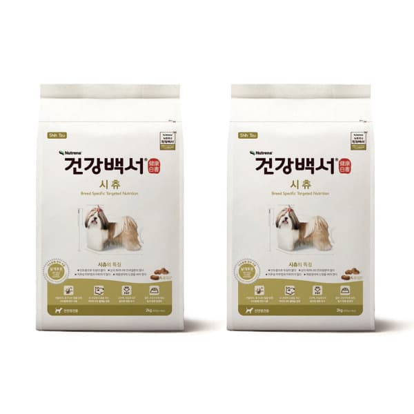 펫트리츠 뉴트리나 건강백서 시츄 2kg x2개
