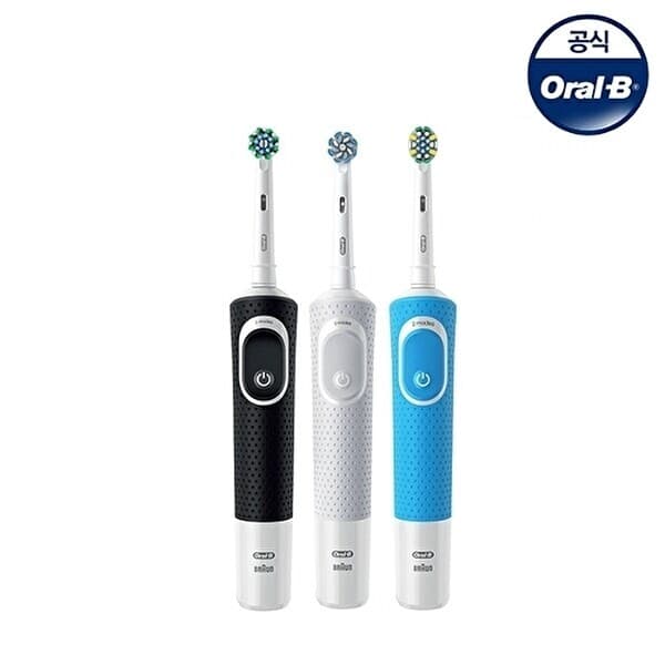 SK스토아 오랄비 Oral-B 전동칫솔 D100 바이탈리티 화이트/블랙/블루