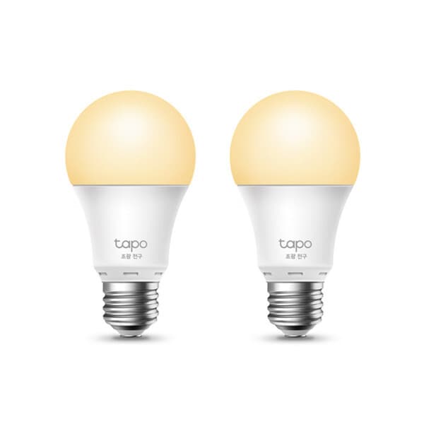 LD-당일발송- Tapo L510E 스마트 LED 전구 색온도 조절 2-pack - 최저가 19,800원