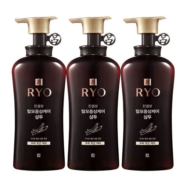 아모레퍼시픽바디헤어 려 진결모 탈모증상케어 샴푸 490ml 3개 - 최저가 30,000원