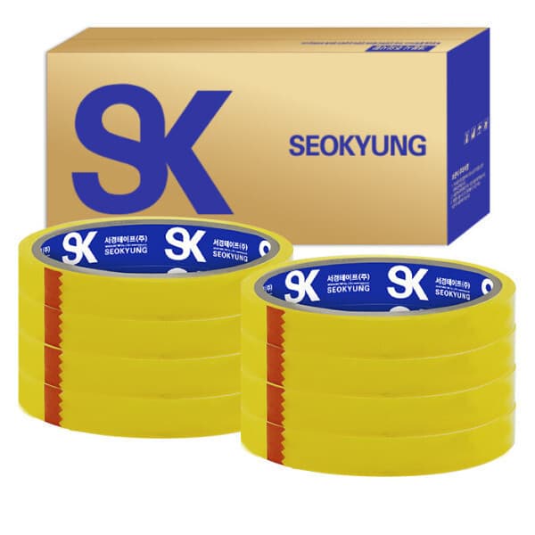 서경테이프몰 아크릴셀로판테이프 12mm x 25m 200개입