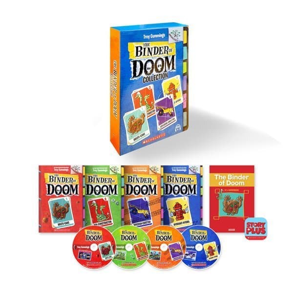 예스24도서 The Binder of Doom 1-4 with CD Storyplus Wordbook