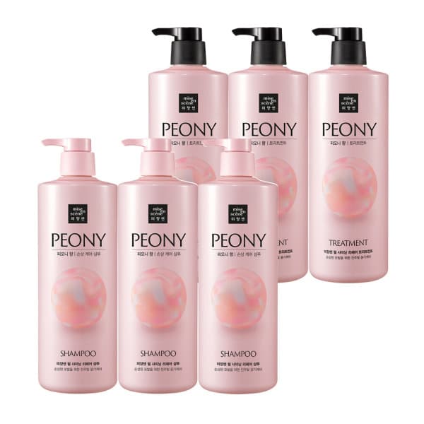 아모레퍼시픽바디헤어 미쟝센 펄샤이닝 피오니향 샴푸/트리트먼트 1000ml 3개 - 최저가 30,000원